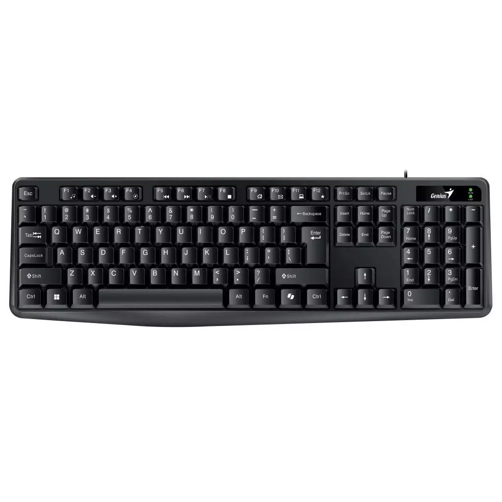 Obrázek produktu Genius KB-117/Drátová USB/CZ-SK layout/Černá