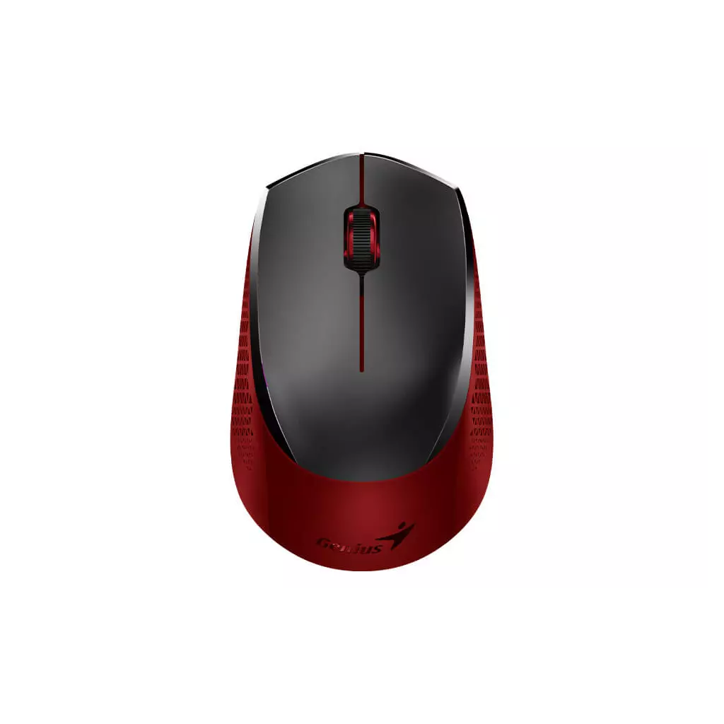 Obrázek produktu Genius NX-8000S/Kancelářská/Optická/1 200 DPI/Bezdrátová USB/Černá-červená