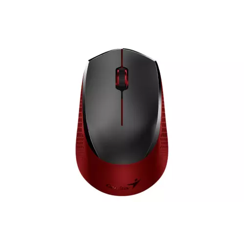 obrázek produktu Genius NX-8000S/Kancelářská/Optická/1 200 DPI/Bezdrátová USB/Černá-červená