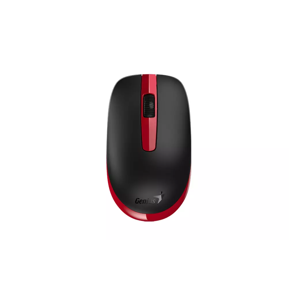 Obrázek produktu Genius NX-7007 II/Kancelářská/Optická/1 200 DPI/Bezdrátová USB/Černá-červená