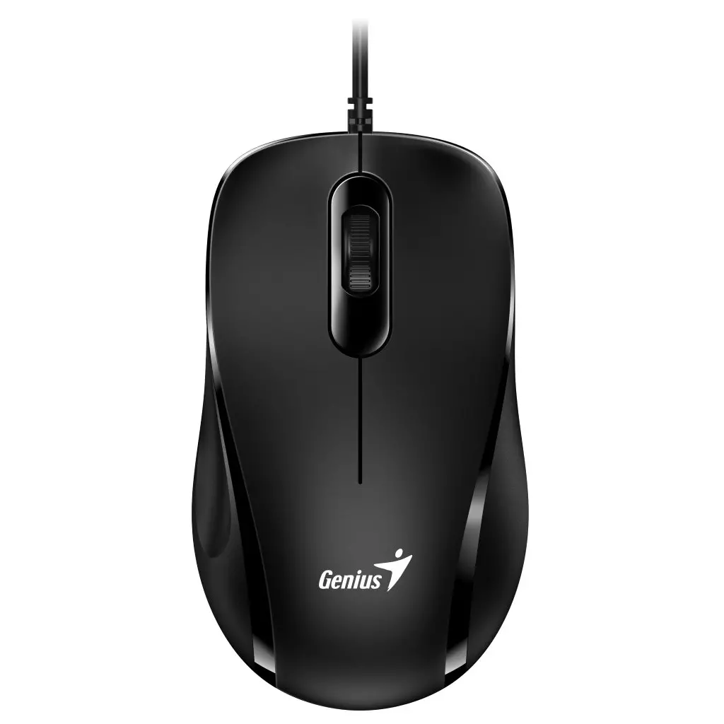 Obrázek produktu Genius DX-101/Kancelářská/Optická/Pro praváky/1 200 DPI/Drátová USB/Černá