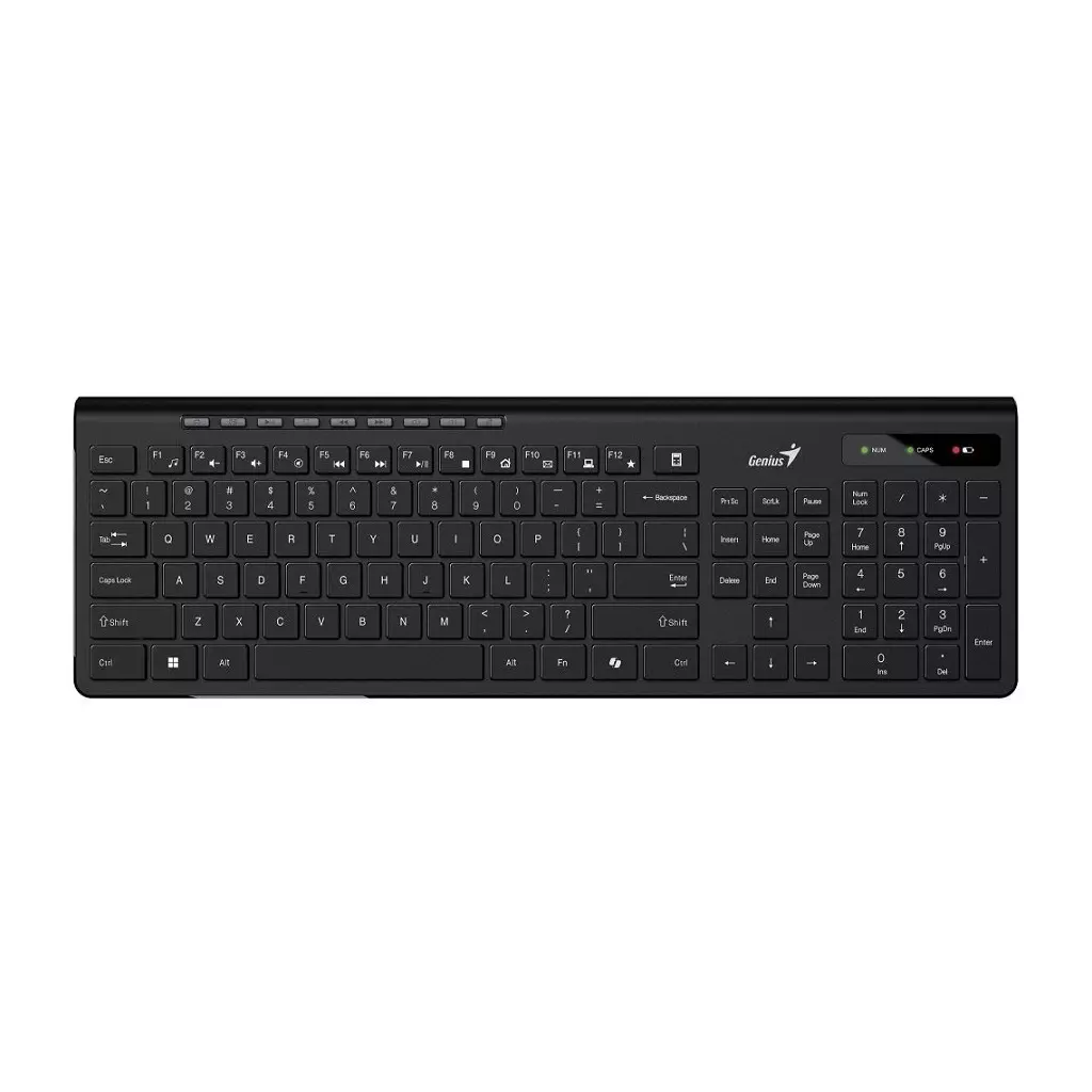 Obrázek produktu Genius SlimStar 7230/Bezdrátová USB/CZ-SK layout/Černá