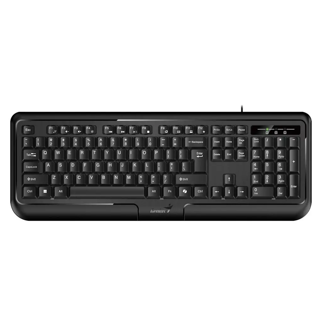 Obrázek produktu Genius KB-118 II/Drátová USB/CZ-SK layout/Černá