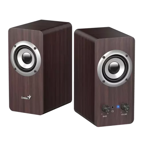 obrázek produktu GENIUS SP-HF400 reproduktory, tmavé dřevo