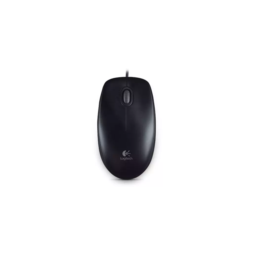 Obrázek produktu Logitech B100/Kancelářská/Optická/800 DPI/Drátová USB/Černá