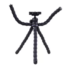 obrázek produktu Doerr OCTOPUS Vlogging stativ  (29-28,5 cm, 414 g, max.2kg, kul.hlava, 5 flexi ramen, černý)