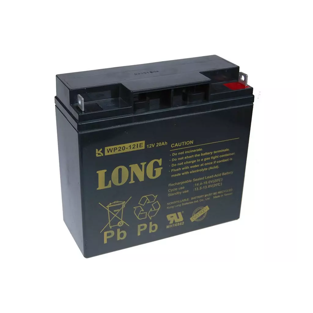 Obrázek produktu Long 12V 20Ah olověný akumulátor DeepCycle AGM F3 (WP20-12IE)