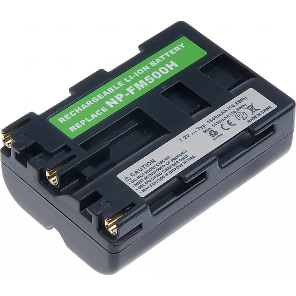 Obrázek produktu Baterie T6 Power Sony NP-FM500H, NP-FM55H, 1600mAh, 11.5Wh, šedá