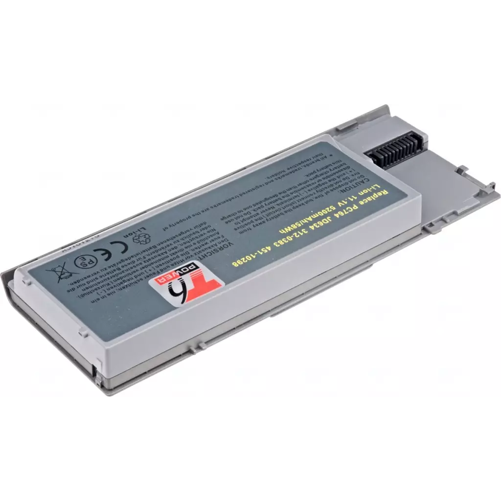 Obrázek produktu Baterie T6 Power Dell Latitude D620, D630, Precision M2300, 5200mAh, 58Wh, 6cell