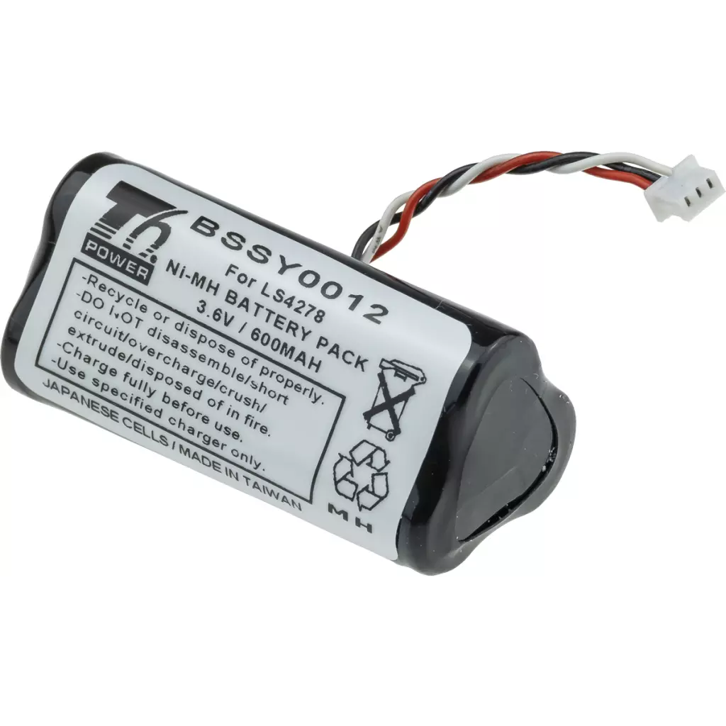 Obrázek produktu Baterie T6 Power Symbol Motorola Zebra LI4278, LS4278, DS6878, 600mAh, 2,16Wh, Ni-Mh