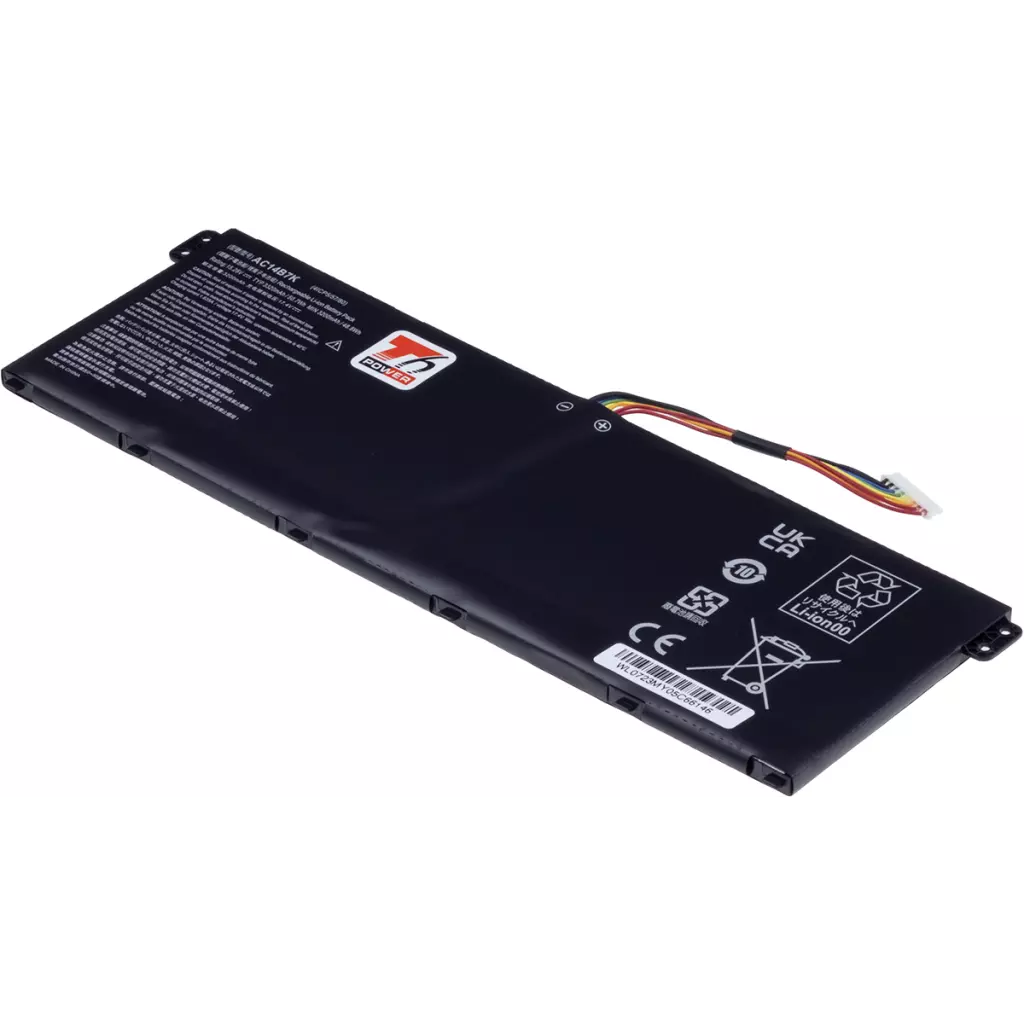 Obrázek produktu Baterie T6 Power Acer Aspire A515-52, A517-51, Swift SF314-54, 3320mAh, 50,7Wh, 4cell, Li-ion