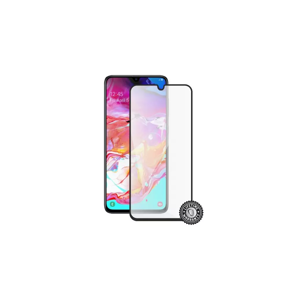 Obrázek produktu Screenshield SAMSUNG A705 Galaxy A70 Tempered Glass protection (full COVER black)