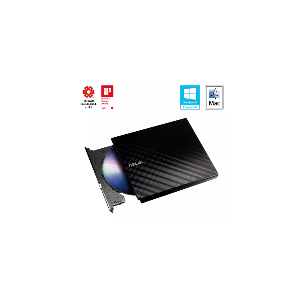 Obrázek produktu ASUS SDRW-08D2S-U Lite černá DRW USB-A + software