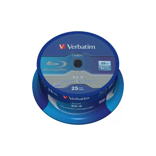 obrázek produktu VERBATIM BD-R SL (6x, 25GB),NON-ID, 25 cake