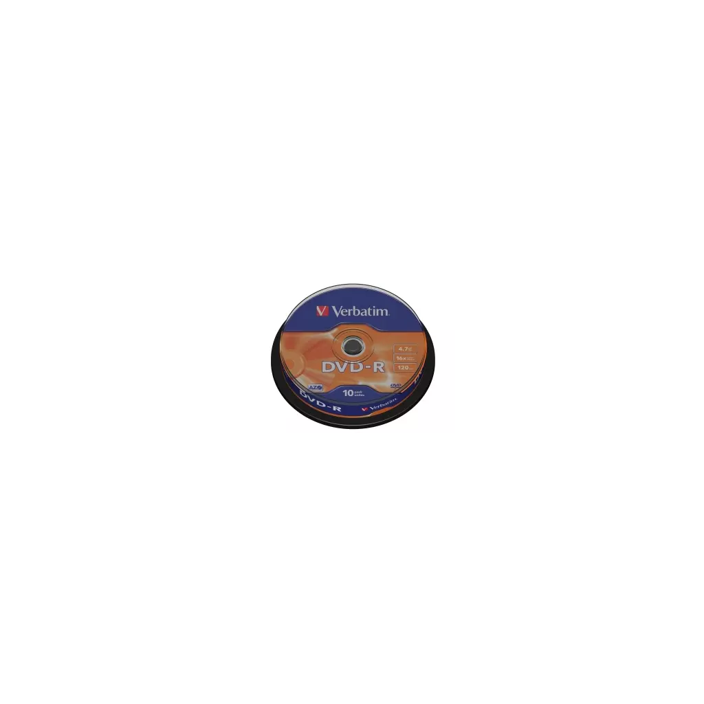 Obrázek produktu VERBATIM DVD-R(10-Pack)Spindl/MattSlvr/16x/4.7GB