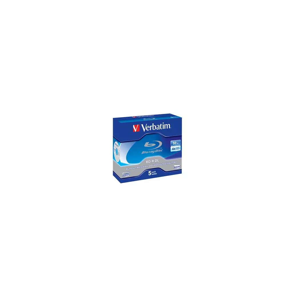 Obrázek produktu VERBATIM BD-R DL(5-Pack)Jewel/6x/50GB