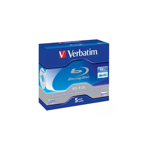 obrázek produktu VERBATIM BD-R DL(5-Pack)Jewel/6x/50GB