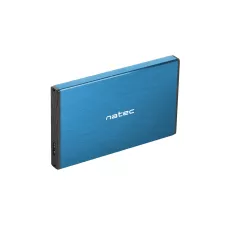 obrázek produktu Externí box pro HDD 2,5\" USB 3.0 Natec Rhino Go, modrý, hliníkové tělo