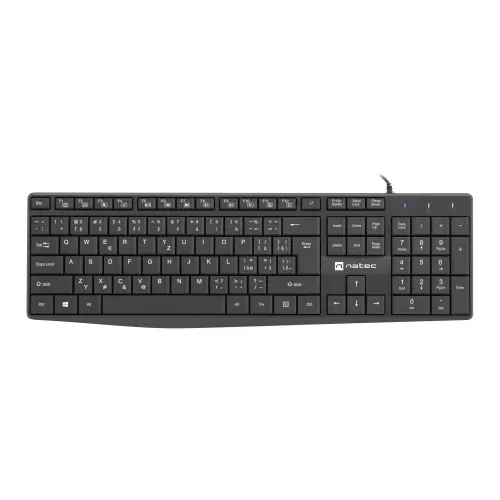 obrázek produktu Natec klávesnice Nautilus 2/Drátová USB/CZ-SK layout/Černá
