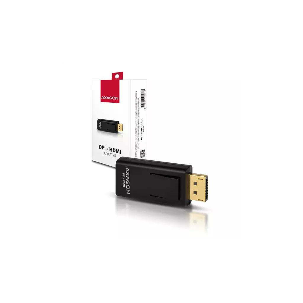 Obrázek produktu AXAGON RVD-HI, DisplayPort -> HDMI redukce / adaptér, FullHD
