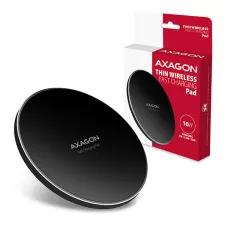 obrázek produktu AXAGON WDC-P10T, tenká bezdrátová rychlonabíječka, Qi 5/7.5/10W, micro USB