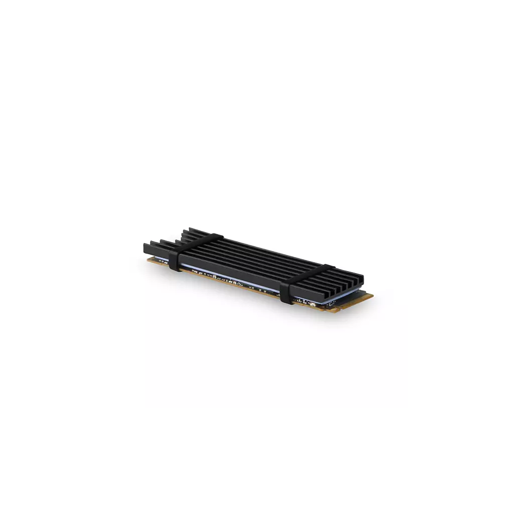 Obrázek produktu AXAGON CLR-M2L3, hliníkový pasivní chladič pro M.2 2280 SSD, výška 3 mm