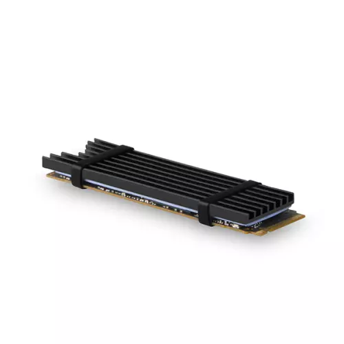 obrázek produktu AXAGON CLR-M2L3, hliníkový pasivní chladič pro M.2 2280 SSD, výška 3 mm