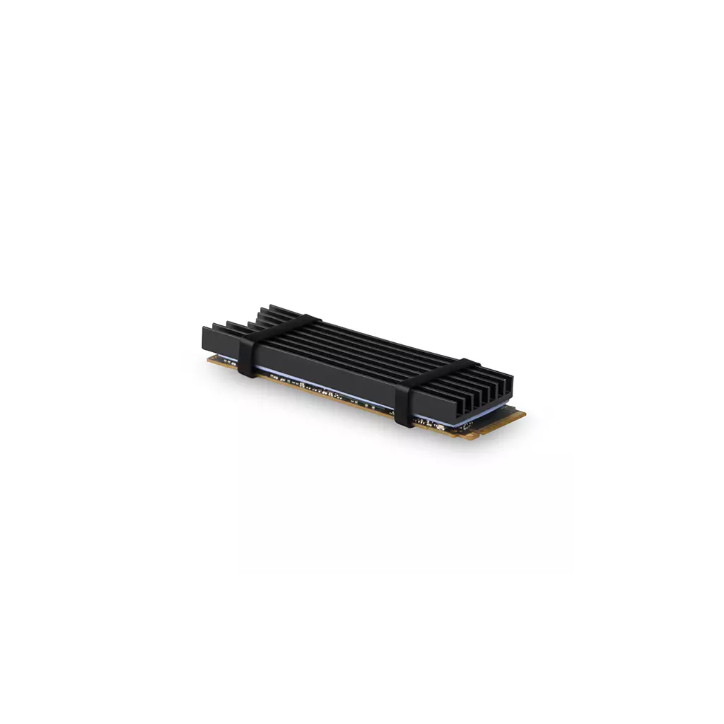 Obrázek produktu AXAGON CLR-M2L6, hliníkový pasivní chladič pro M.2 2280 SSD, výška 6 mm