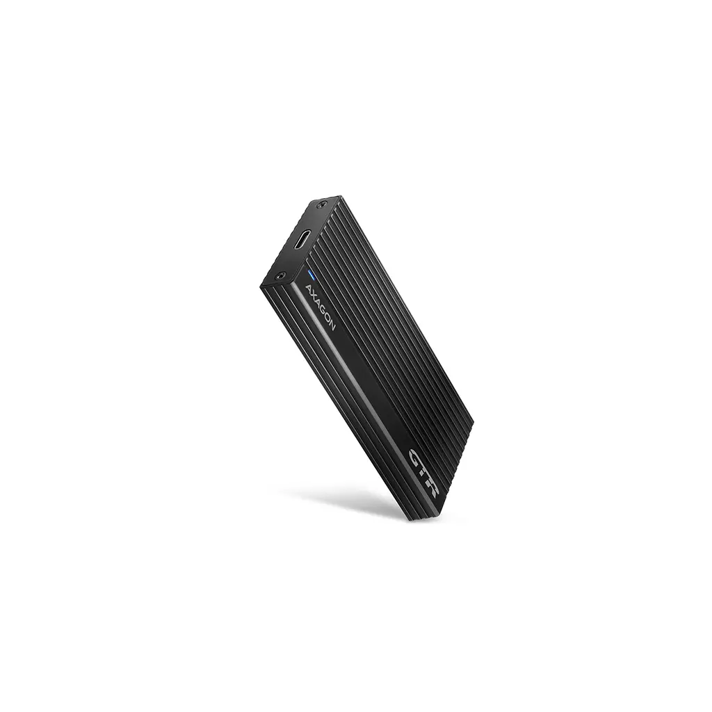 Obrázek produktu AXAGON EEM2-GTR, USB-C 3.2 Gen 2 - M.2 NVMe SSD kovový THIN RIB box