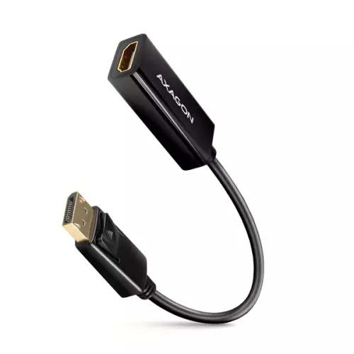 obrázek produktu AXAGON RVD-HI14N, DisplayPort -> HDMI 1.4 redukce / adaptér, 4K/30Hz