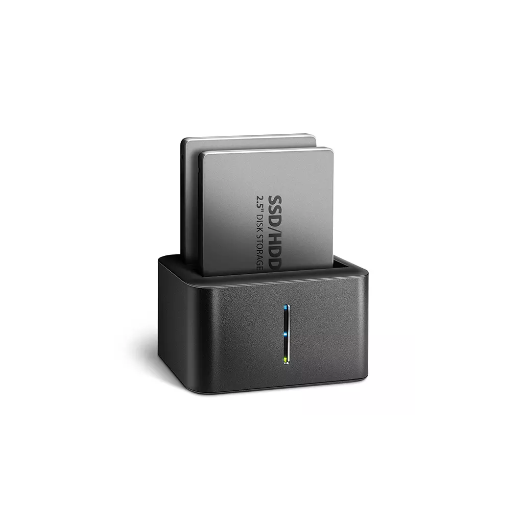Obrázek produktu AXAGON ADSA-D25, USB 3.2 Gen 1 - 2x SATA 6G 2.5