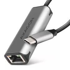 obrázek produktu AXAGON ADE-25RC USB-A 3.2 Gen 1 - 2.5 Gigabit Ethernet síťová karta, Realtek 8156, auto install,šedá