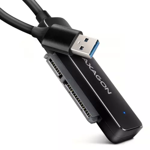 obrázek produktu AXAGON ADSA-FP2A, USB-A 5Gbps - SATA 6G 2.5" SSD/HDD SLIM adaptér