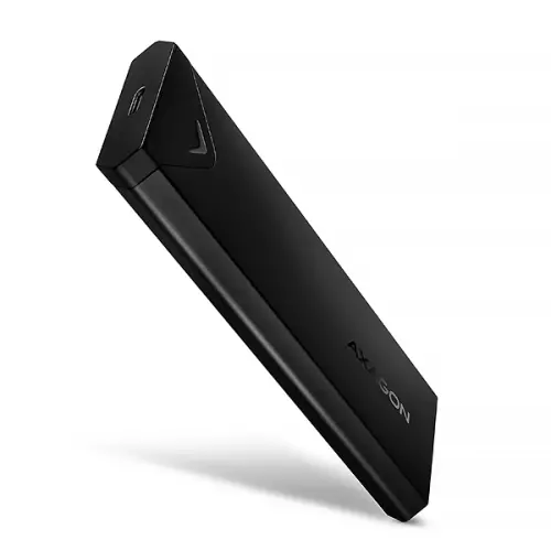 obrázek produktu AXAGON EEM2-UB2, USB-C 10Gbps - M.2 NVMe SSD ARROW box, černý