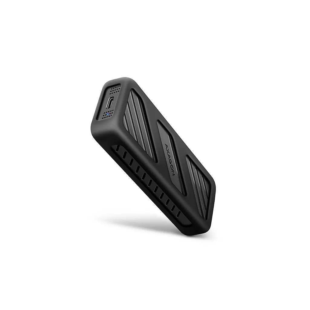 Obrázek produktu AXAGON EEM2-20G, USB-C 20Gbps - M.2 NVMe SSD kovový ARMORED box