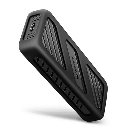obrázek produktu AXAGON EEM2-20G, USB-C 20Gbps - M.2 NVMe SSD kovový ARMORED box