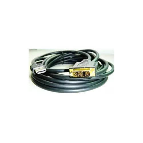 obrázek produktu Kabel HDMI-DVI 1,8m,M/M stín.,zlacené kontakty 1.3