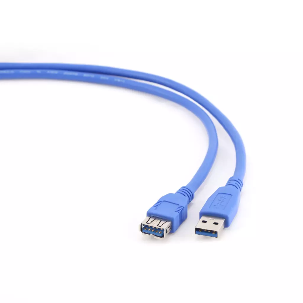 Obrázek produktu Kabel USB A-A 1,8m USB 3.0 prodlužovací, modrý