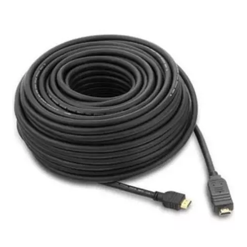 obrázek produktu PremiumCord HDMI High Speed s Ether.,se zesilovačem,15m,AWG26, 3xstínění, M/M, zlacené konektory