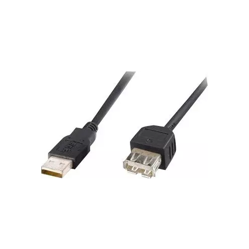 obrázek produktu PremiumCord USB 2.0 kabel prodlužovací, A-A, 5m, č