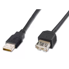 obrázek produktu PremiumCord USB 2.0 kabel prodlužovací, A-A, 20cm černá