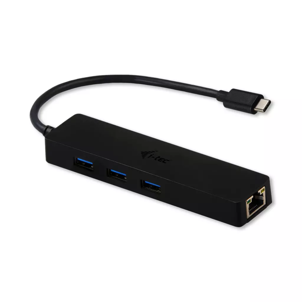 Obrázek produktu i-tec USB 3.1 Type C SLIM HUB 3 Port With GLAN