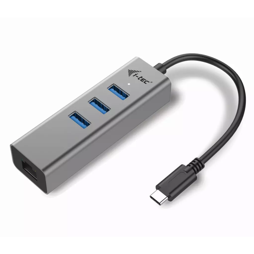 Obrázek produktu i-tec USB-C Metal HUB 3 Port + Gigabit Ethernet