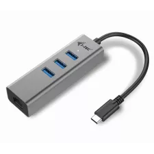 obrázek produktu i-tec USB-C Metal HUB 3 Port + Gigabit Ethernet