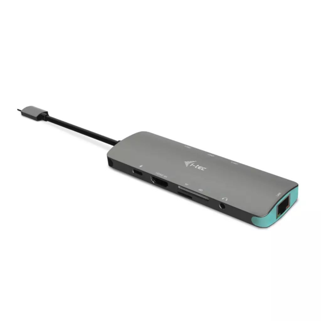 Obrázek produktu i-tec USB-C Metal Nano Docking Station 4K HDMI LAN, Power Delivery 100W