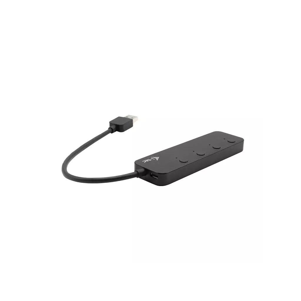 Obrázek produktu i-tec USB 3.0 Metal HUB 4 Port s vypínači na jednotlivých portech
