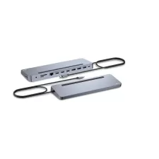 obrázek produktu i-tec USB-C Metal Ergonomic 3x 4K Display Docking Station, Power Delivery 100 W