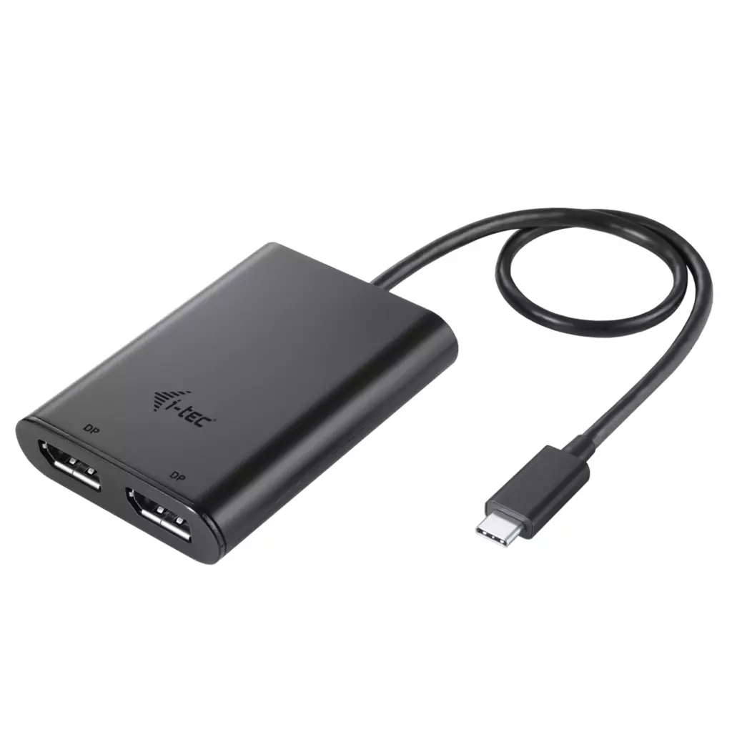 Obrázek produktu i-tec USB-C Dual 4K/60Hz (single 8K/30Hz) DP Video Adapter