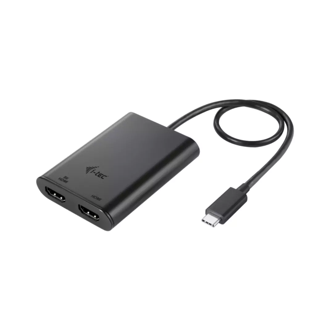 Obrázek produktu i-tec USB-C Dual 4K/60Hz (single 8K/30Hz) HDMI Video Adapter