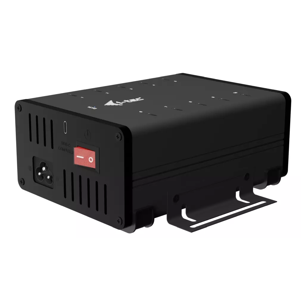Obrázek produktu i-tec USB-C/USB-A Metal Charging + Data HUB, 15W/port, 10x USB-C, 180W